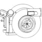 Turbocharger J802824 Fits Case 7220 7230 8910 8920 8930