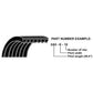 Belt - Fan Fits Case IH fits White Fits Case 580K 95XT 90XT 580K 1840 95XT 90XT
