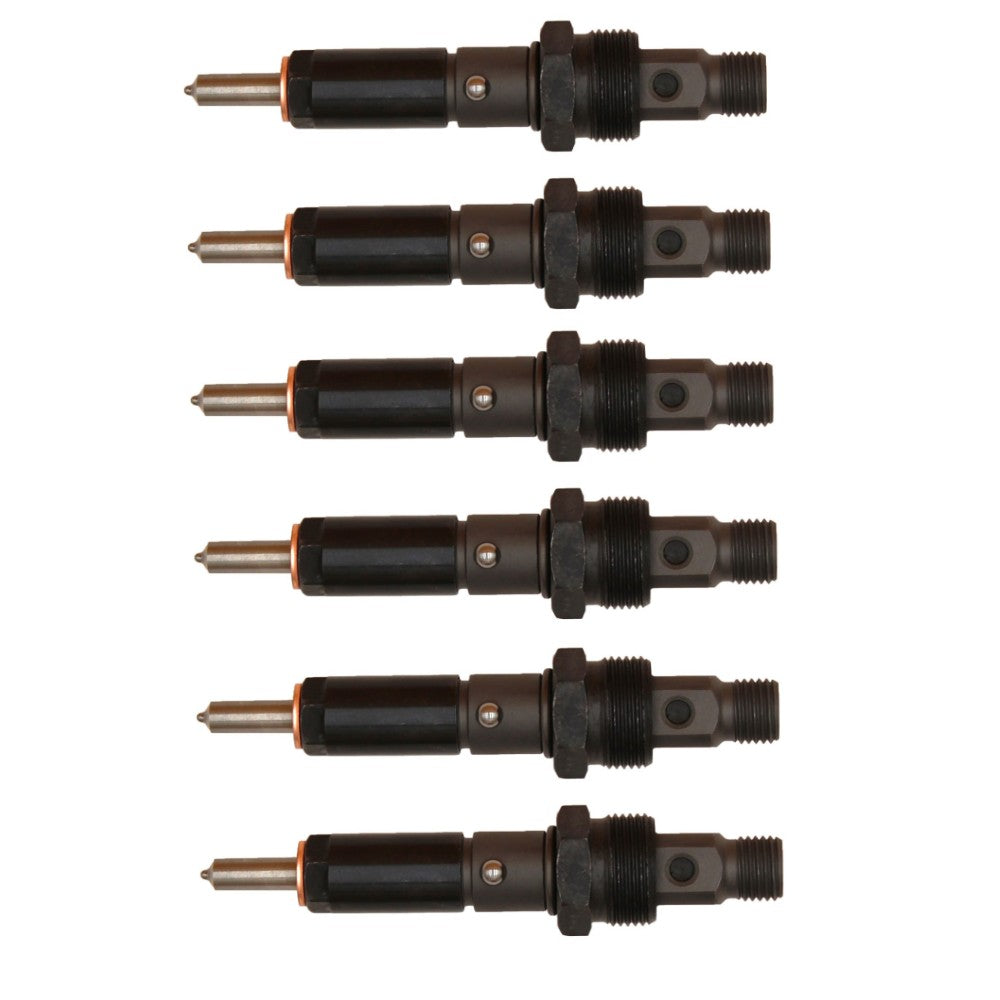 Qty 6: Fuel Injectors Fits Case/International Harvester Replaces J929490