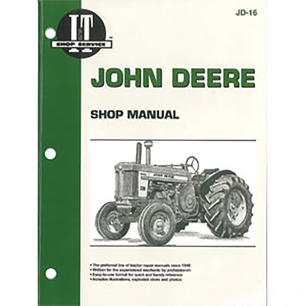 595-JD16 Shop Manual Fits John Deere 520 530 620 630 720 730