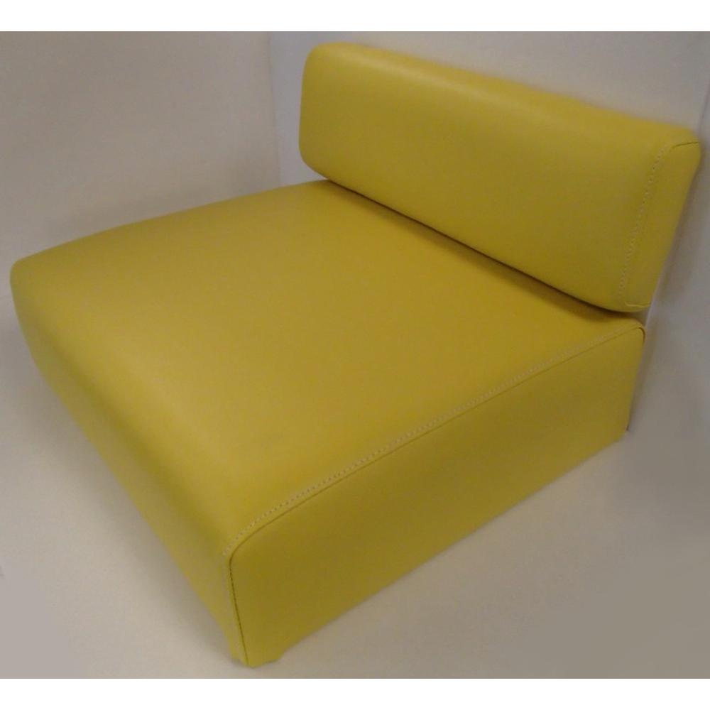 YFR3YEL Yellow Backrest & Seat Cushion Set Fits John Deere
