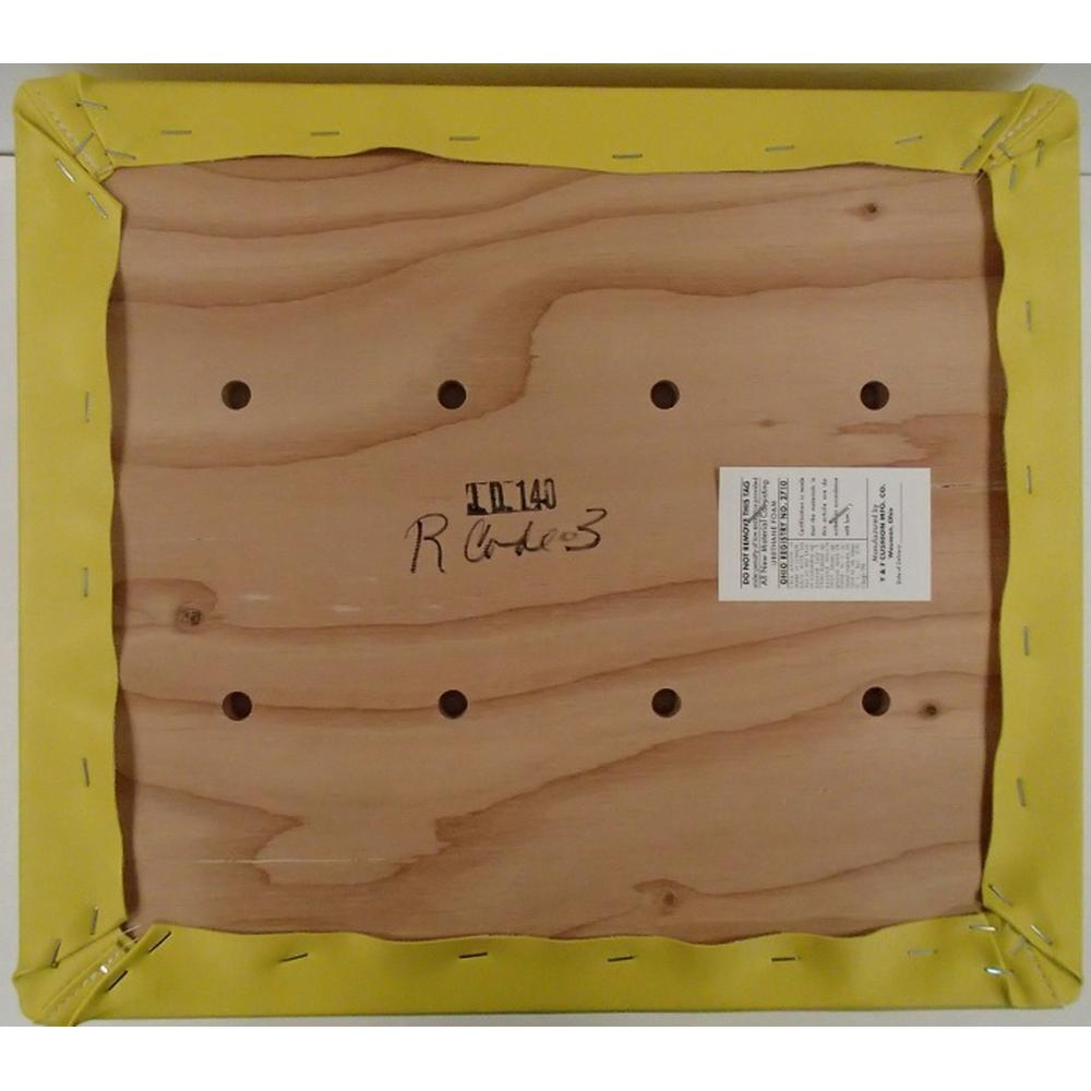 YFR3YEL Yellow Backrest & Seat Cushion Set Fits John Deere