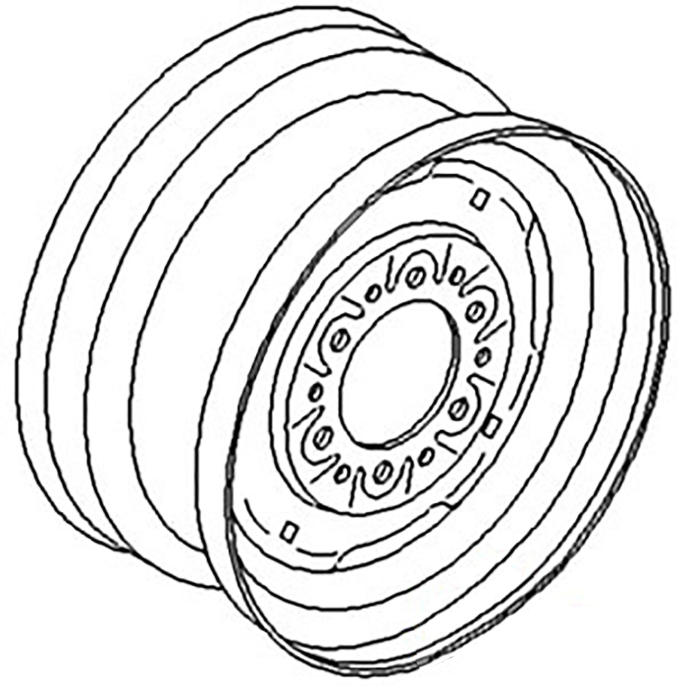 98A1566 Front Wheel Rim Fits John Deere