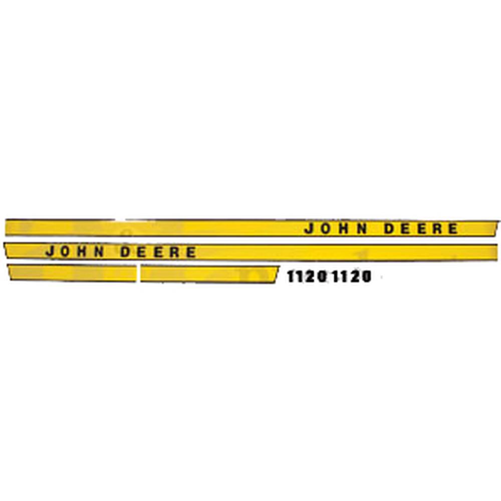 JD1120-AIC Hood Decal Set