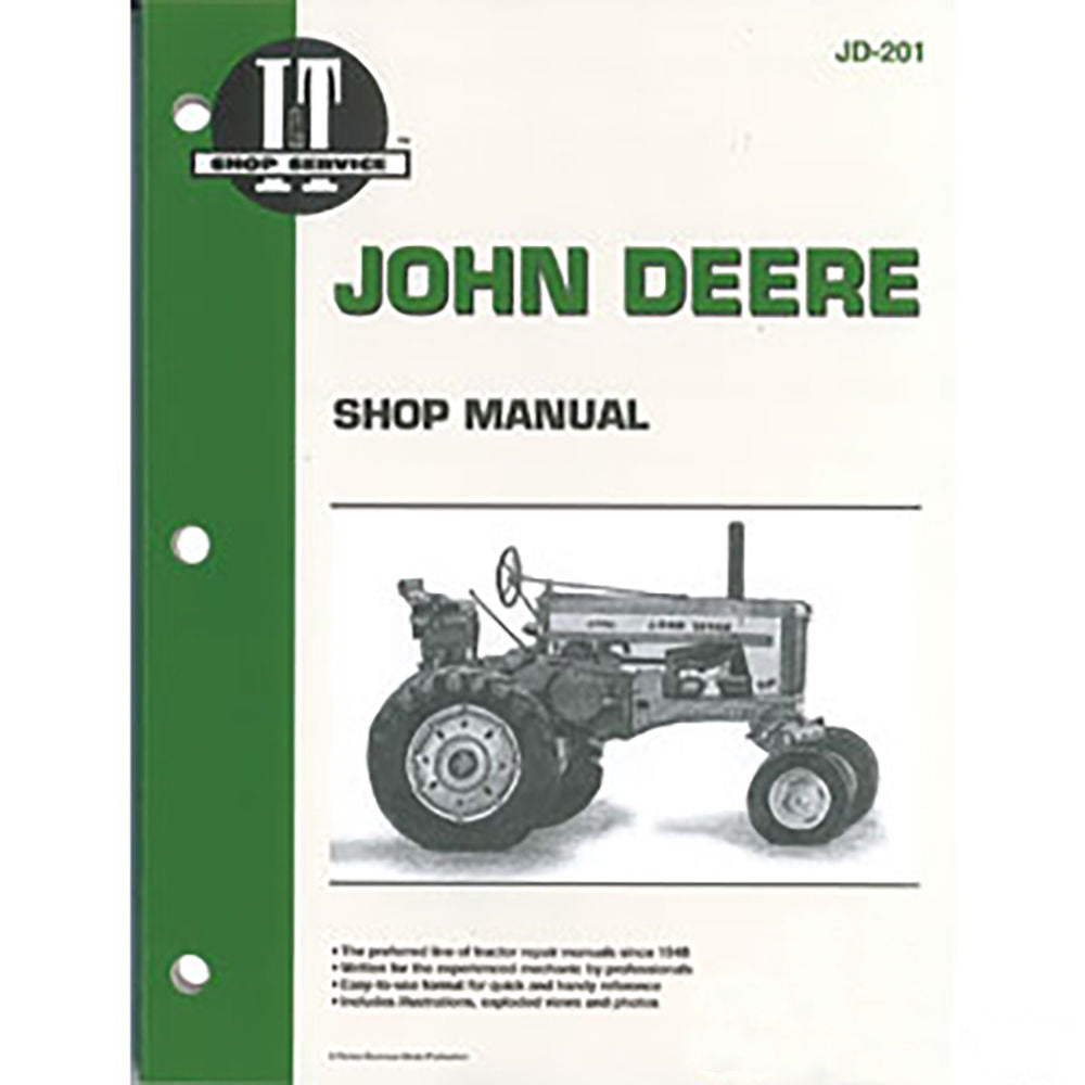 JD-201 Shop Manual Fits John Deere