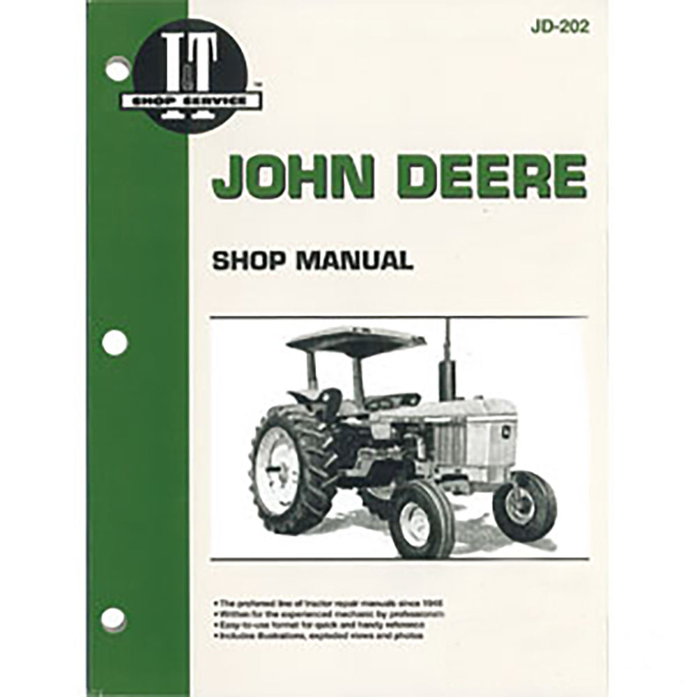 JD-202 Shop Manual Fits John Deere
