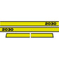 JD2030 Hood Decal Set Fits John Deere 2030