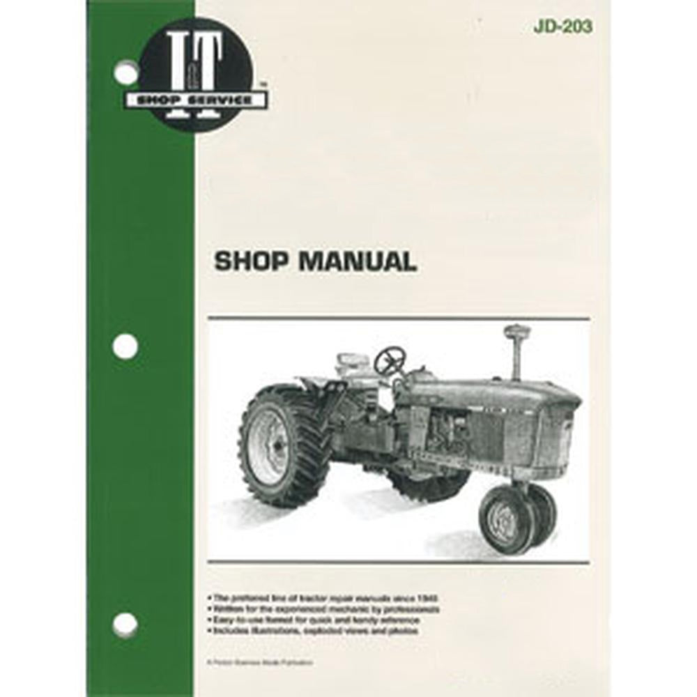 595-JD203 Shop Manual Fits John Deere