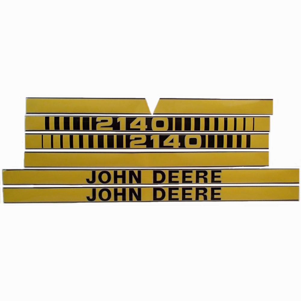 JD2140-AIC Hood Decal Set