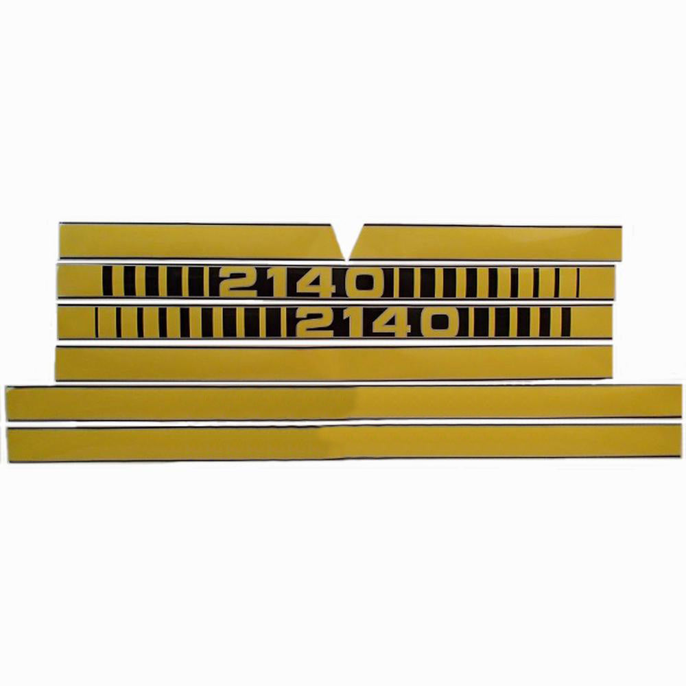 JD2140 Hood Decal Set Fits John Deere Tractor 2140 Serial Number 430000 and up