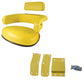 3 Pc. Piece Steel Backed Seat Cushion Set & Bracket Kit Fits John Deere TY5678