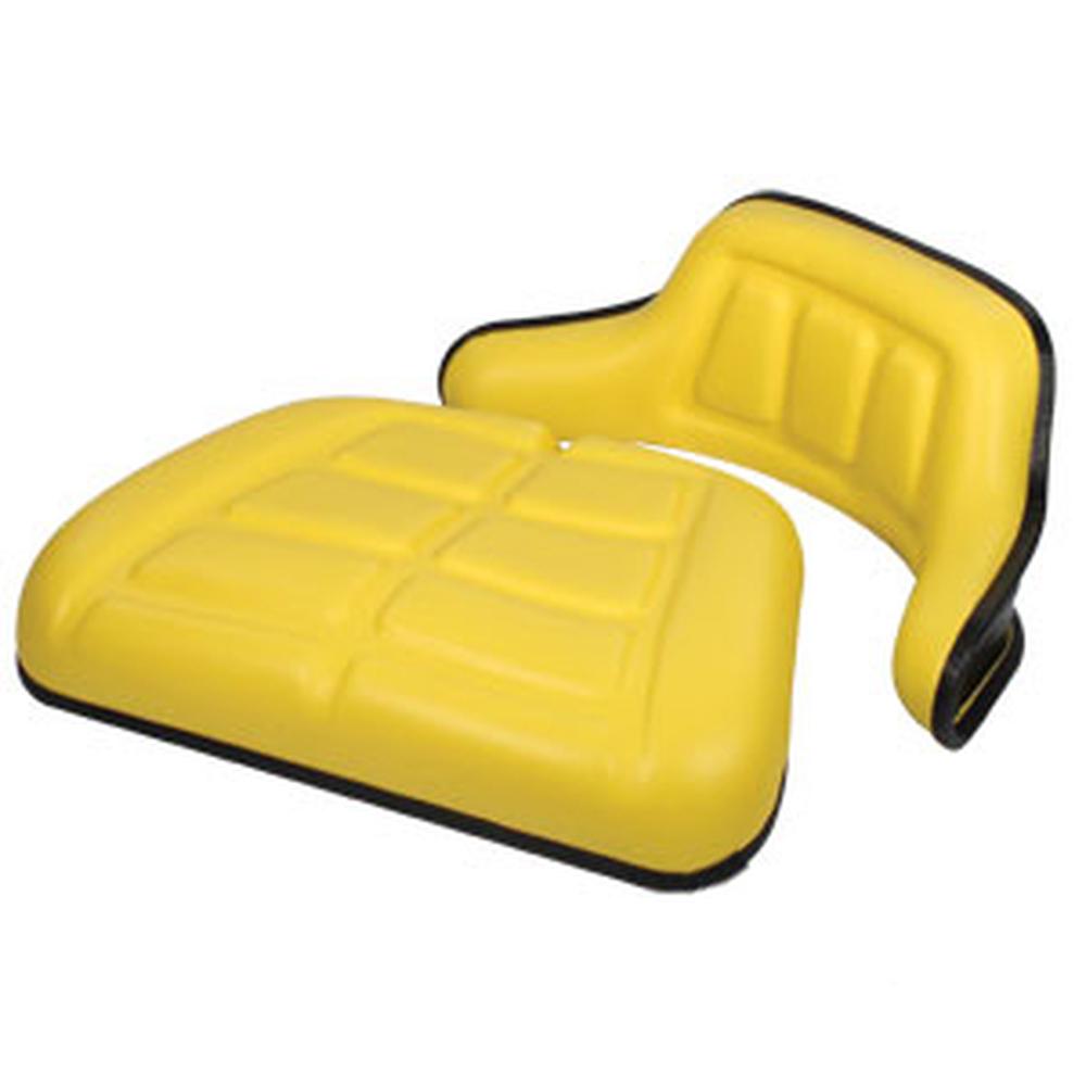 JD7000-SET - 2-pc Rail Style Seat & Wrap Around Backrest Set