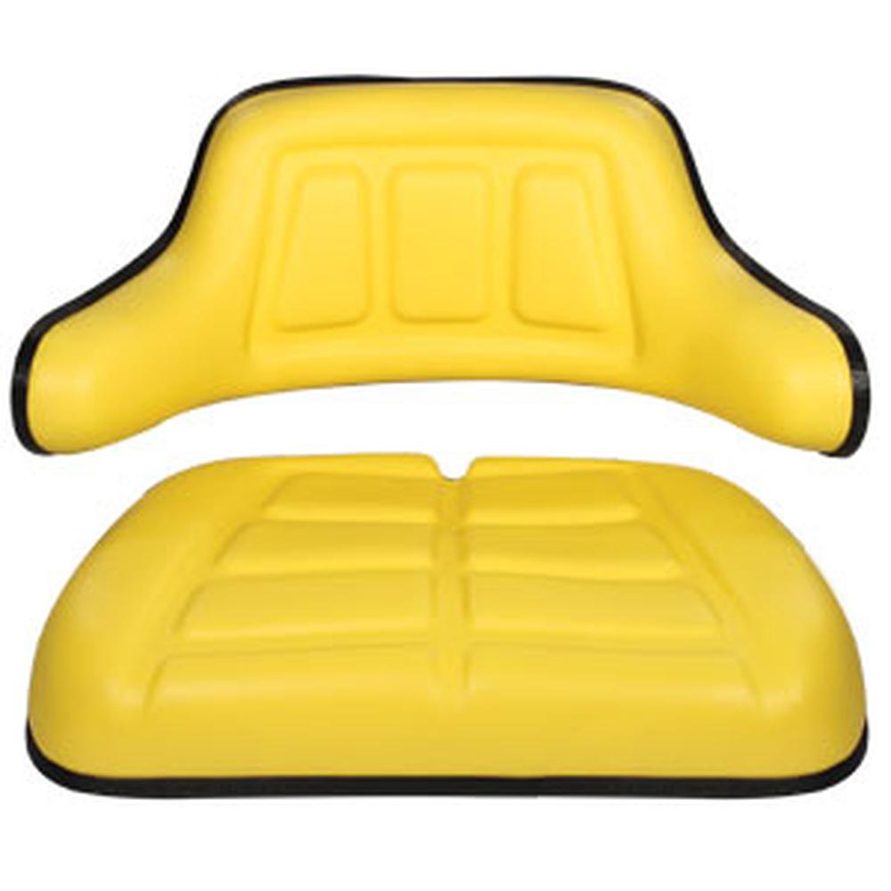 AL151008 2-pc Rail Style Seat & Wrap Around Backrest Set Fits John Deere 1020