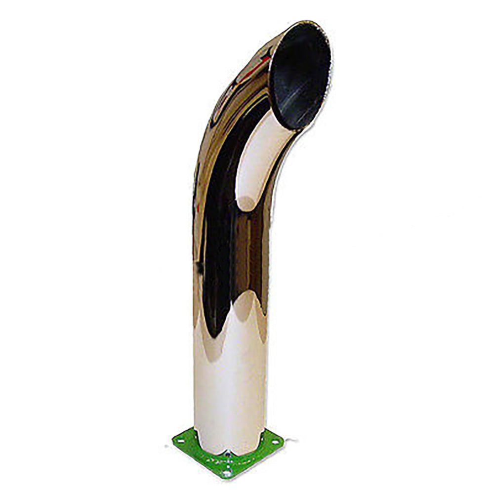 Muffler Stack New Chrome Curved Muffler Stack w/ Dent Fits John Deere Tractor A