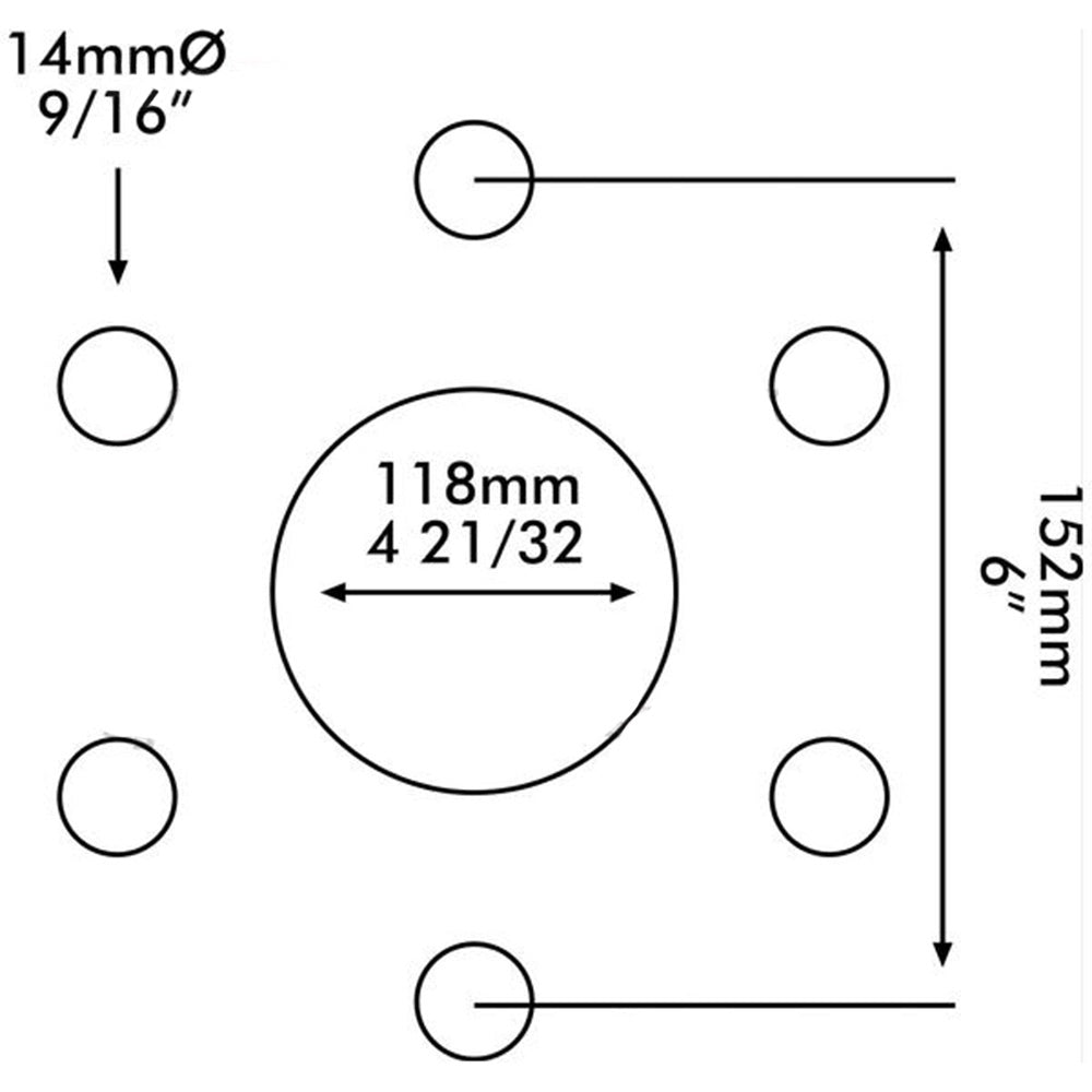 1861319M91 Front Wheel Rim 5.5" x 18" Fits Massey Ferguson Several