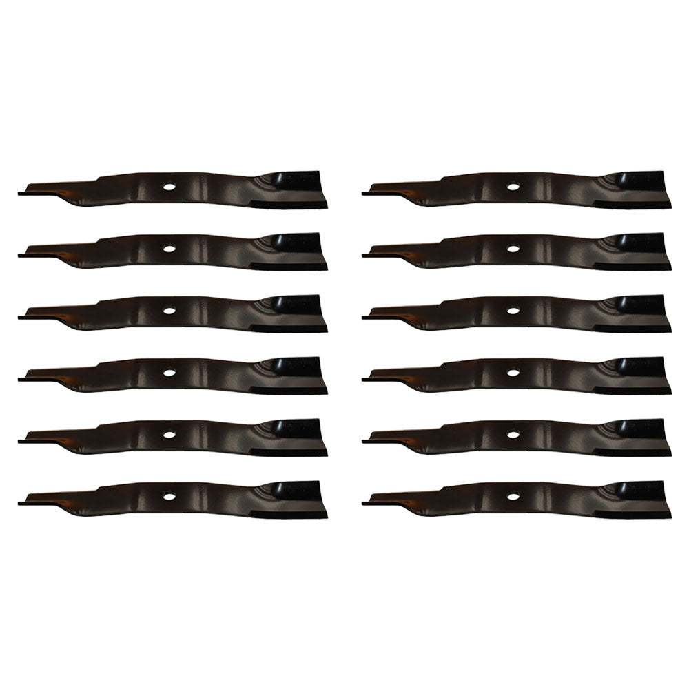 Qty 12: Finishing Mower Blades Fits Kubota Replaces K5617-34330