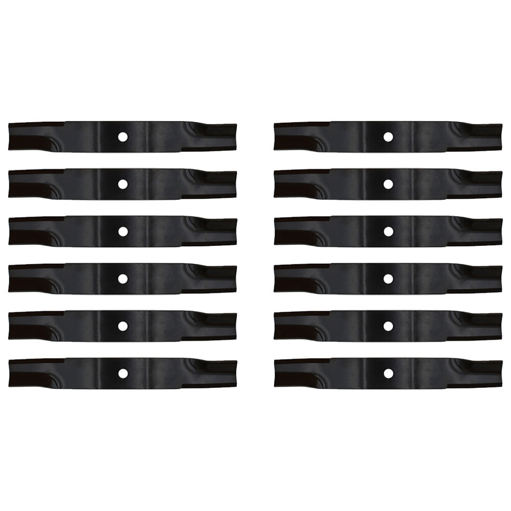 Qty 12: Finishing Mower Blades Fits Kubota Replaces K5617-34330