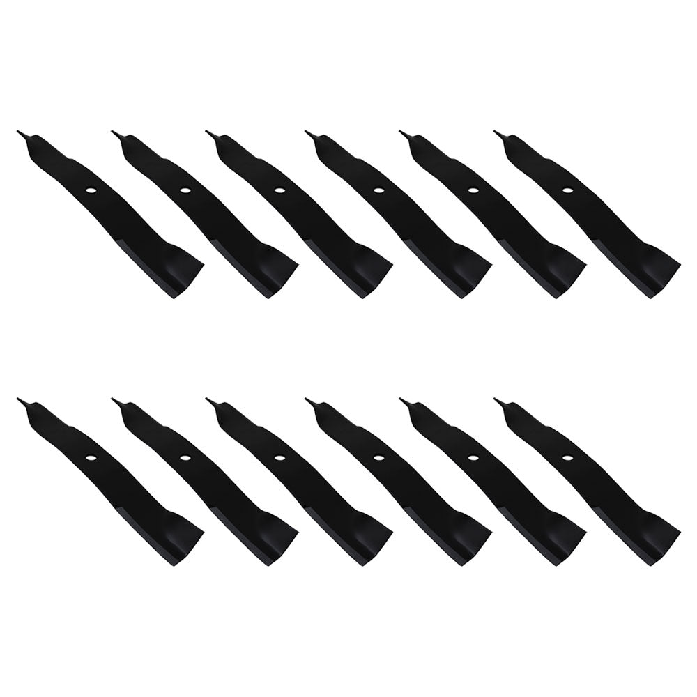 Qty 12: Finishing Mower Blades Fits Kubota Replaces K5617-34330