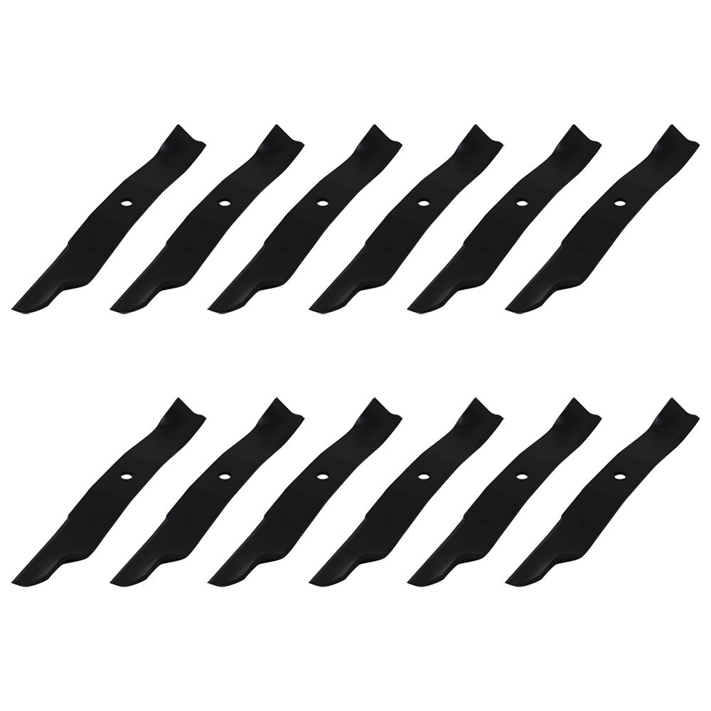 Qty 12: Finishing Mower Blades Fits Kubota Replaces K5617-34330