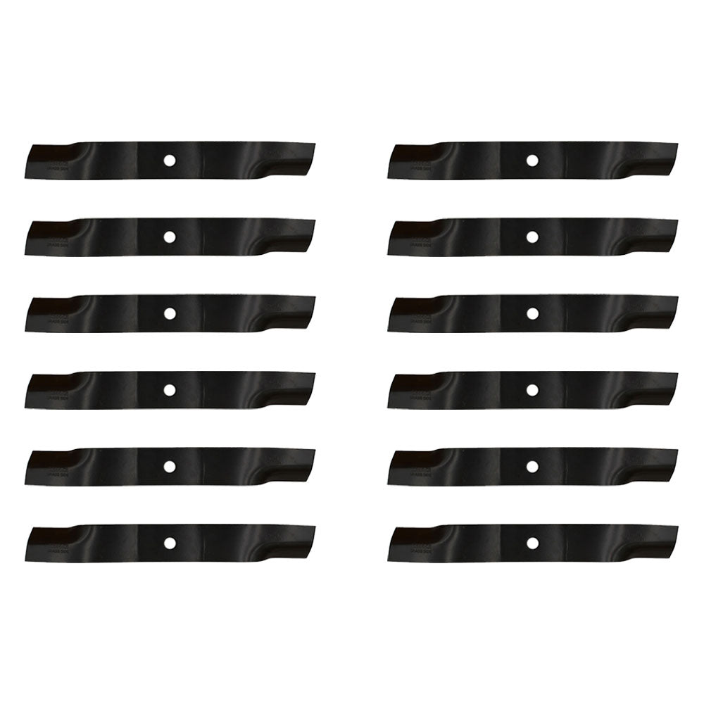 Qty 12: Finishing Mower Blades Fits Kubota Replaces K5617-34330