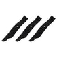 Qty 3: Finishing Mower Blades Fits Kubota Replaces K5617-34330