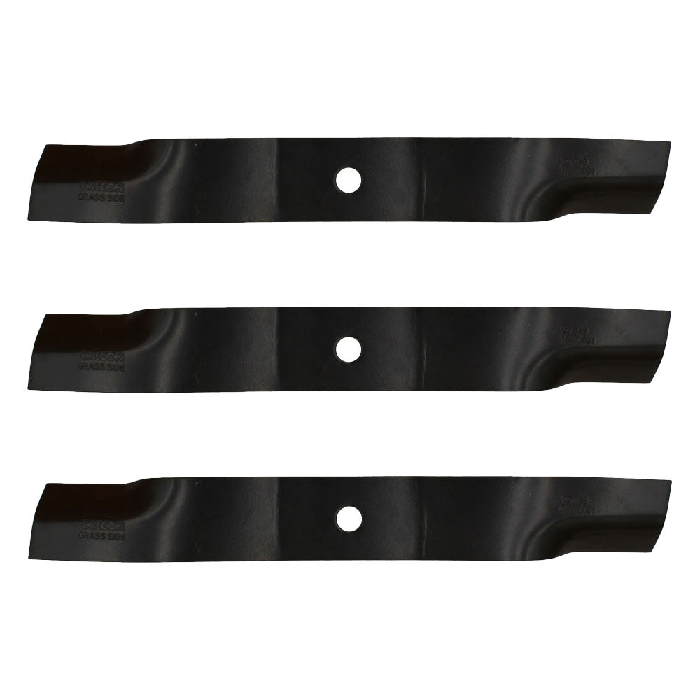 Qty 3: Finishing Mower Blades Fits Kubota Replaces K5617-34330