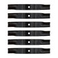 Qty 6: Finishing Mower Blade
 Fits Kubota Replaces K5617-34330