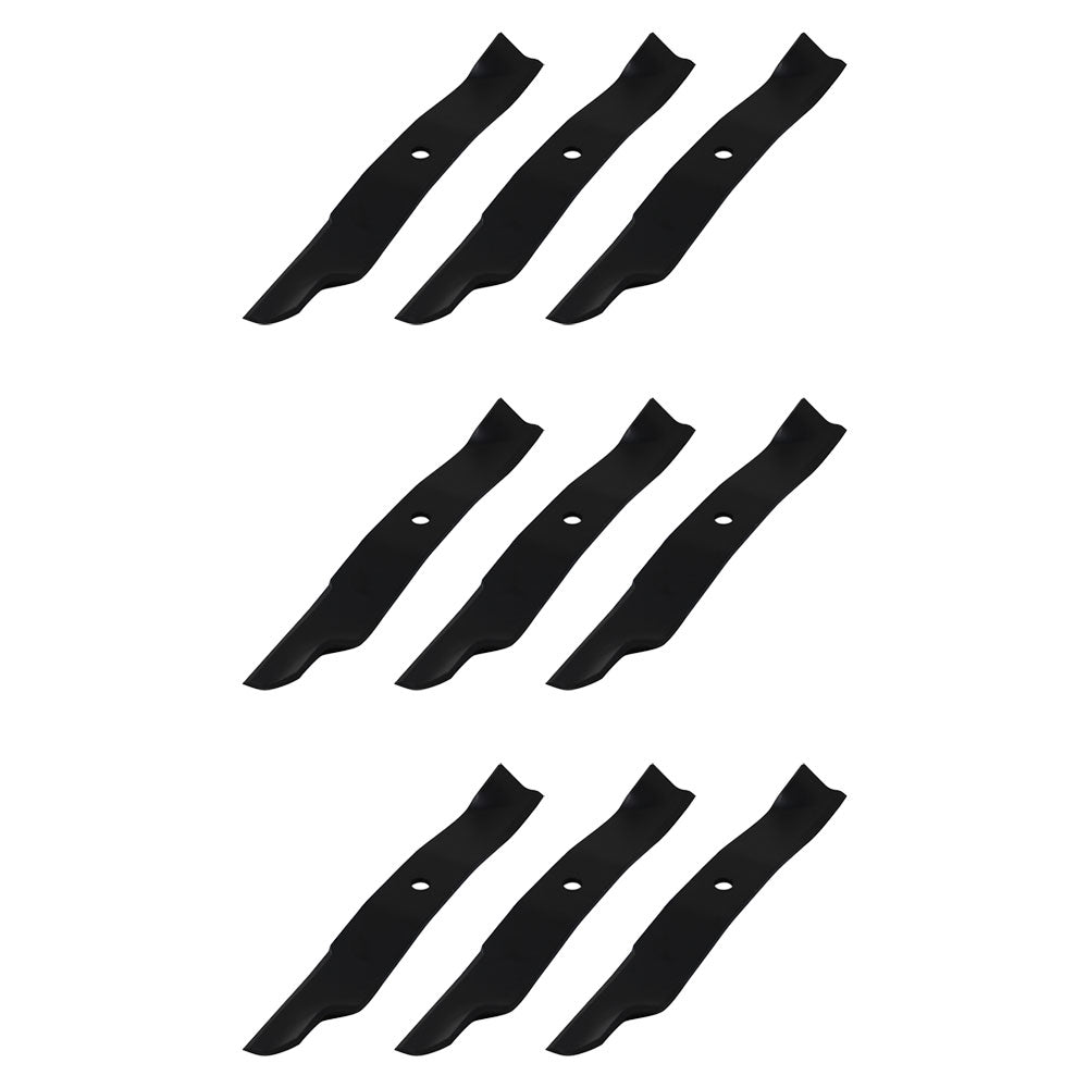 Qty 9: Finishing Mower Blades Fits Kubota Replaces K5617-34330