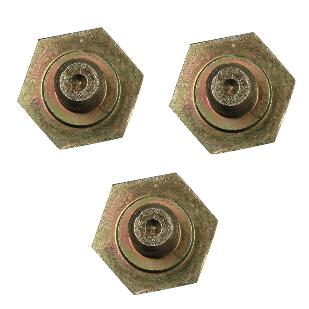 K5647-34310 3 Dust Cups with Bolts & Washers Fits Kubota ZD221 ZD326 ZG222 ZG227