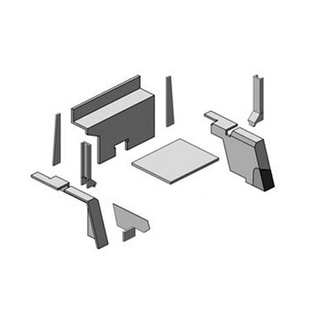 K62394 - 6 Pc. Gray Upholstery Foam Cab Kit