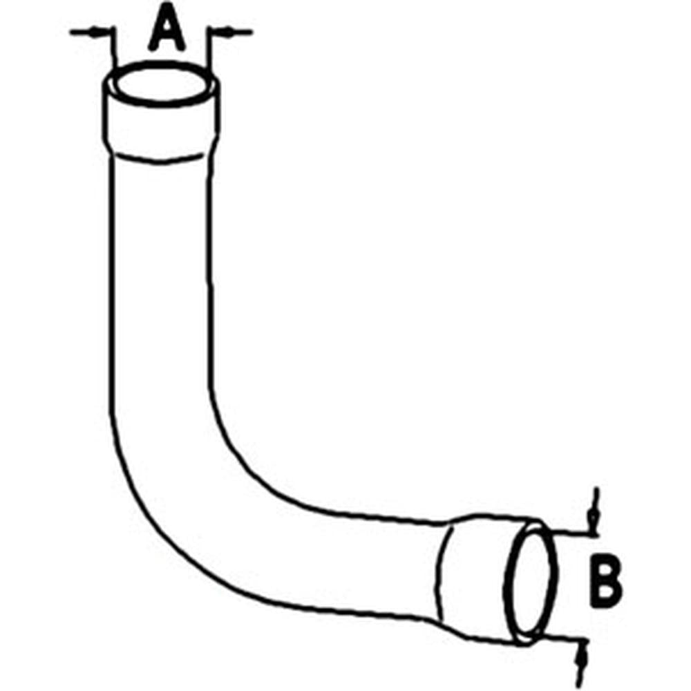 K902049 Upper Radiator Hose Fits Case/International Harvester Various