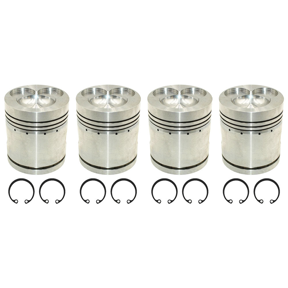 Qty 4: Standard Piston Fits Case/International Harvester Replaces K261707