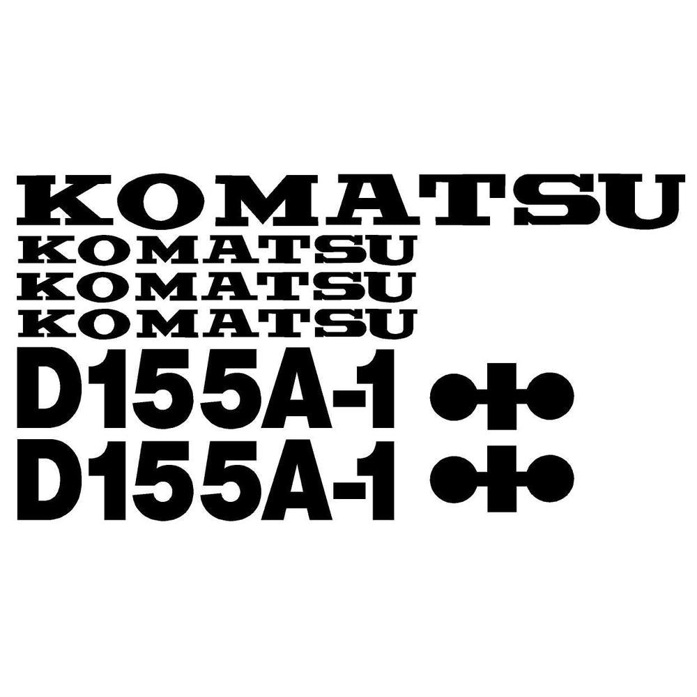 KOMD155A-1DECALSET - Decal Set