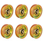 104360X Qty 6: Flat Idler Pulleys
 Fits Craftsman 917.250550 917.252500