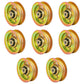 104360X Qty 8: Flat Idler Pulleys
 Fits Poulan DPR 20H46ST A DPR 22H46ST A
