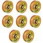 532 13 14-94 Qty 8: Flat Idler Pulleys
 Fits Husqvarna CTH202T GTH2350 TC138