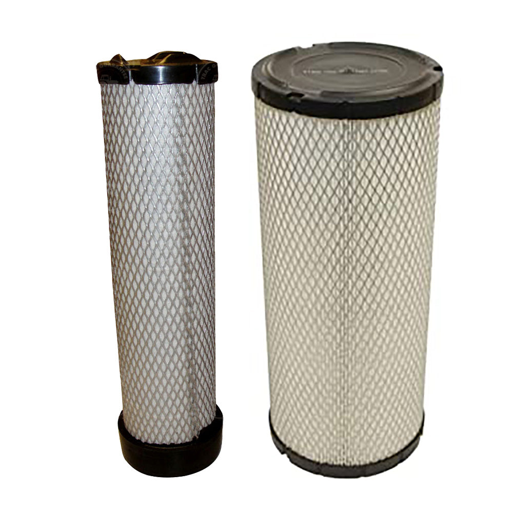 Inner / Outer Air Filter Set 129062-12560 129687-12510 Fits Yanmar 4TNE98E VIO70