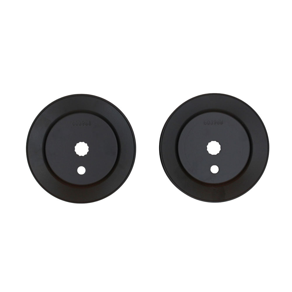 603988 Qty. 2: Spindle Pulley
 Fits Hustler 931741 HTRTRS042KAWFR651VA