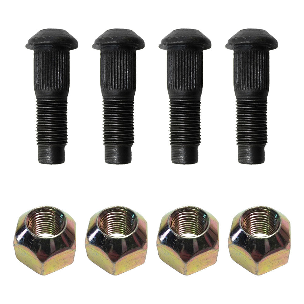 6519169 Qty 4: Wheel Bolt and Nut
 Fits Bobcat 500 520 530 533 540 542B 543 553
