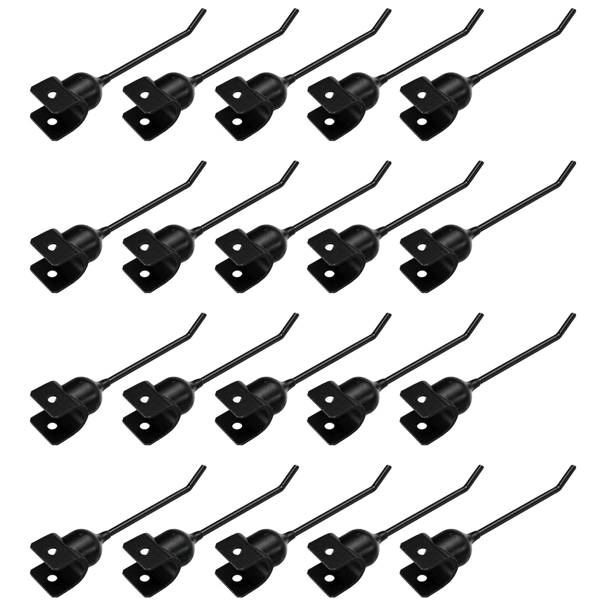 96R4 Qty 20: Rubber Mount Rake Tooth
 Fits John Deere 54 64 650 652 660 662 670