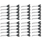 96R4 Qty 40:  Rubber Mount Rake Tooth
 Fits John Deere