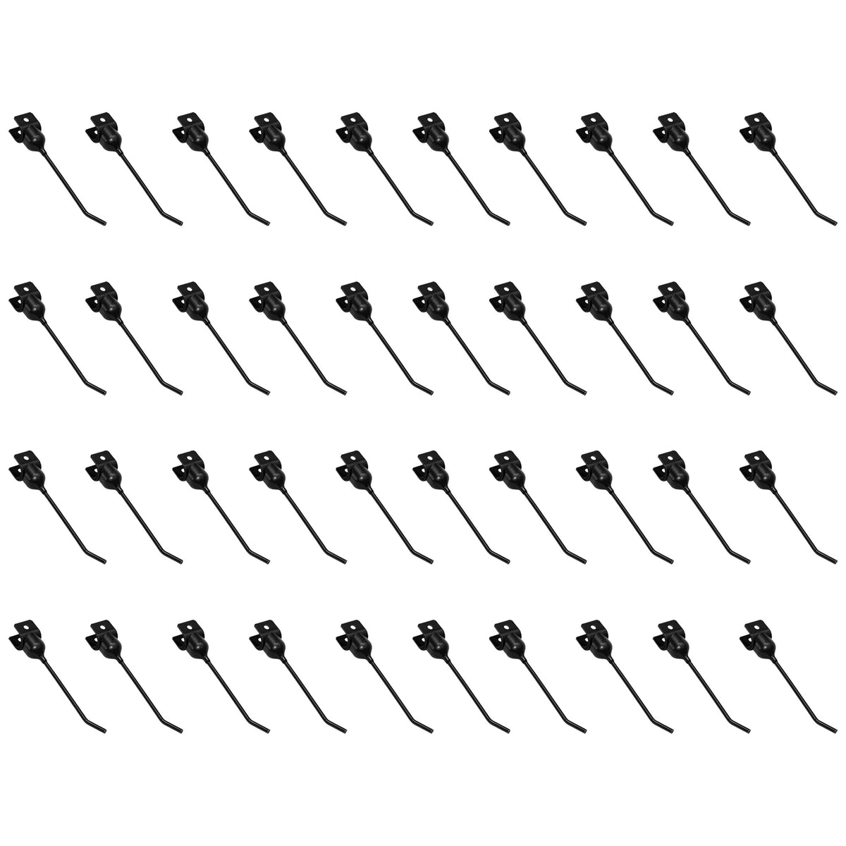 96R4 Qty 40:  Rubber Mount Rake Tooth
 Fits John Deere