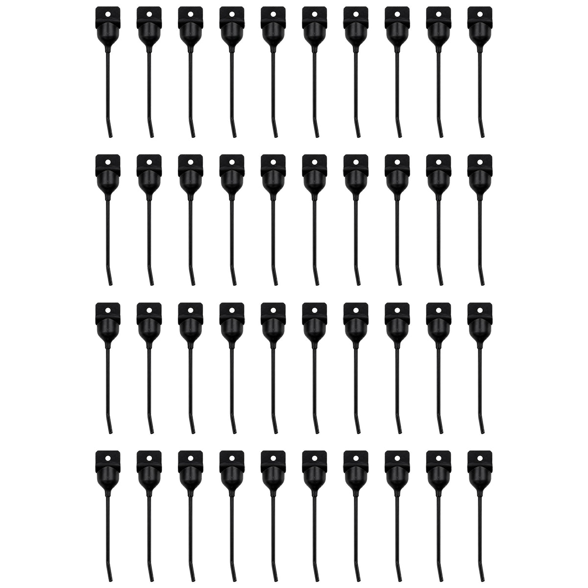 96R4 Qty 40:  Rubber Mount Rake Tooth
 Fits John Deere