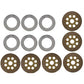0887028 Service Brake Disc & Plate Set
 Fits John Deere 210LE 310E 310G 310SE