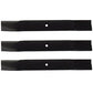 Set of 3 Heavy Duty XHT fits Country Clipper 60" Mower Blades H1667 H1708