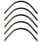 5 Landscape Rake Tines Teeth to fit Landpride Fits Woods and Several More 1 HOLE