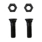 10 Plow Bolts & Nuts Fits Bobcat Skid Steer Loader Mini Ex Bucket Bolt On Shank