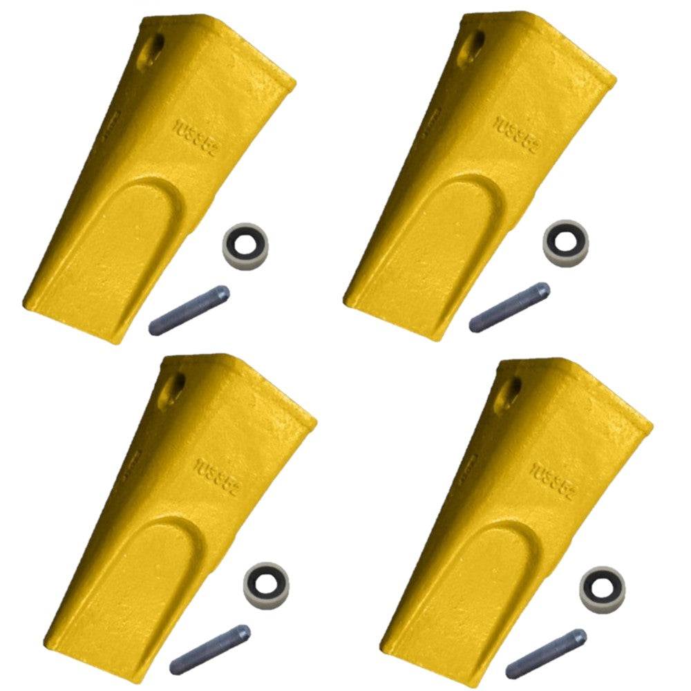 1140358 Teeth, Pins & Retainers 4-Pack Fits Caterpillar