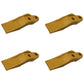 132-4720 Qty 4: Skid Steer Unitooth	w/ Hardware
 Fits Caterpillar 216 216B