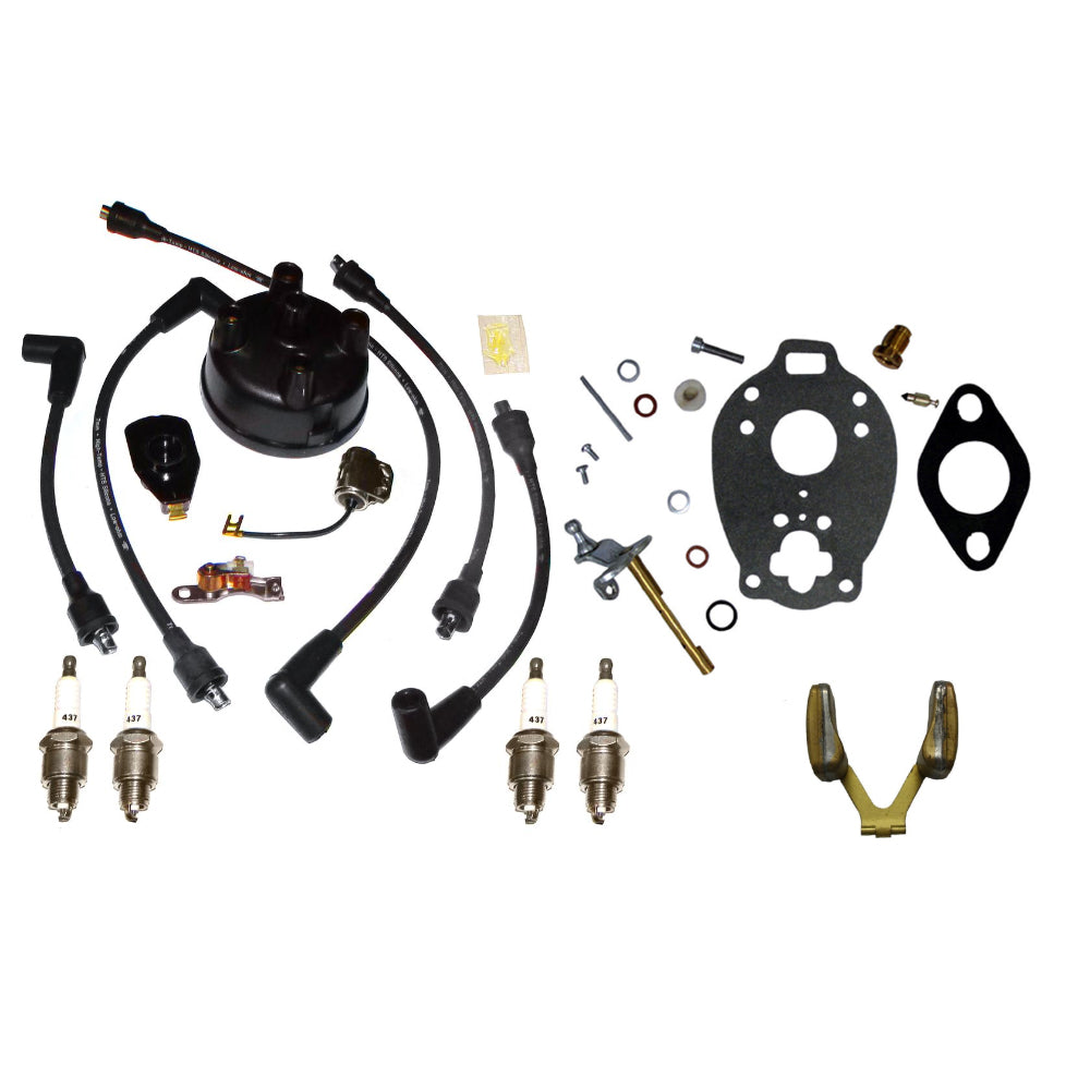 BK45V Ignition Tune Up With Carb Kit Fits Ford/New Holland 2N 8N 9N Jubilee Naa